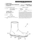 Sock with orthotic pocket diagram and image