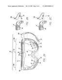 Goggle with removable lens diagram and image