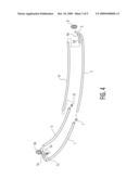 Adjustable curved double curtain rod shower assembly diagram and image