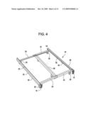 Structural members for bed frame diagram and image