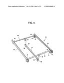 Structural members for bed frame diagram and image