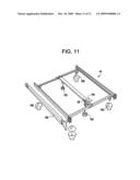 Structural members for bed frame diagram and image