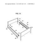 Structural members for bed frame diagram and image