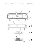 CLEANING IMPLEMENT AND A MOP DESIGNED THEREFOR diagram and image