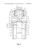 CYCLONIC VACUUM CLEANER WITH IMPROVED FILTER CARTRIDGE diagram and image