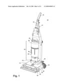CYCLONIC VACUUM CLEANER WITH IMPROVED COLLECTION CHAMBER diagram and image