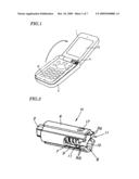 Hinge Device and Electronic Apparatus Using The Hinge Device diagram and image