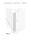 Metal  logs  buildings with rigidifying interior and exterior sheathing diagram and image