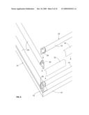 Metal  logs  buildings with rigidifying interior and exterior sheathing diagram and image