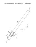 RETENTION DEVICE FOR SEPARATING COMBINE AUGER FINGER MATERIALS AND AGRICULTURAL MATERIAL ENGAGEMENT METHOD diagram and image