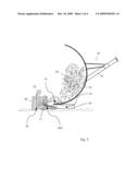 LAWN MAINTENANCE DEVICE HAVING WEDGE-SHAPED FRONT SECTION diagram and image