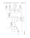 TURBINE SYSTEM HAVING EXHAUST GAS RECIRCULATION AND REHEAT diagram and image