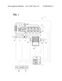 EXHAUST EMISSION CONTROL DEVICE FOR INTERNAL COMBUSTION ENGINE diagram and image