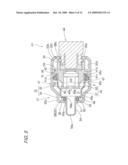 Actuator with actuating pin diagram and image