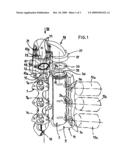 Device for supplying air to a multiple-cylinder engine head diagram and image