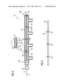 Fuel rail of a combustion engine diagram and image