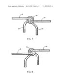 Hand-held baseball pitching apparatus for generating controlled curving trajectories diagram and image