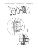 FILTER AND/OR HME DEVICE FOR RESPIRATORY CIRCUITS COMPRISING A CONDENSATION TRAP diagram and image