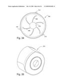 SINGLE OR MULTIPLE STAGE BLOWER AND NESTED VOLUTE(S) AND OR IMPELLER(S) THEREOF diagram and image