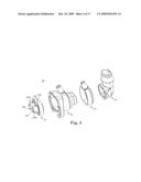 NASAL CONTINUOUS POSITIVE AIRWAY PRESSURE DEVICE AND SYSTEM diagram and image