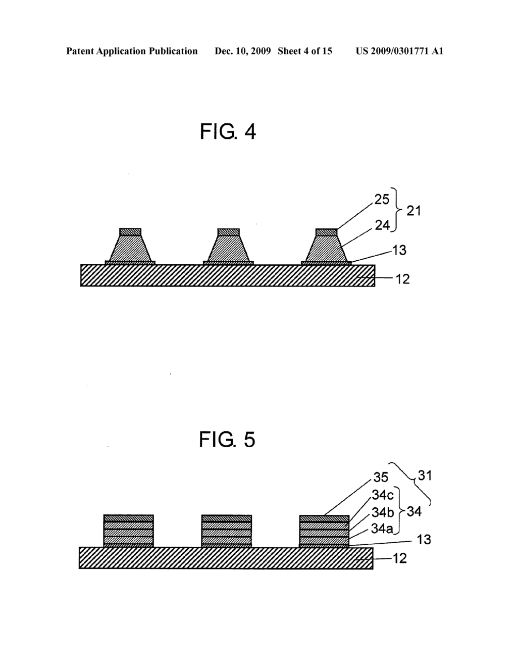 CONDUCTIVE BUMP, METHOD FOR FORMING THE SAME, AND ELECTRONIC COMPONENT MOUNTING STRUCTURE USING THE SAME - diagram, schematic, and image 05