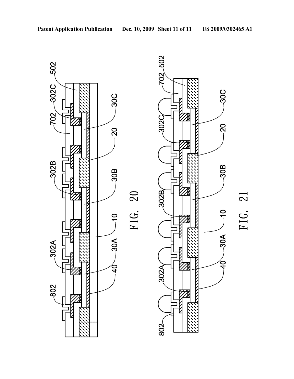 DIE REARRANGEMENT PACKAGE STRUCTURE AND METHOD THEREOF - diagram, schematic, and image 12