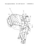 MOWER WITH CUSHIONED SUSPENSION FOR OPERATOR SUPPORT PLATFORM HAVING STOWED AND DEPLOYED POSITIONS diagram and image