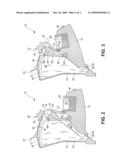 MECHANISM TO DAMPER SPEED IN A CUPHOLDER AND CLOSE ASHCUP LID diagram and image