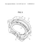 Generator/motor mounted on engine diagram and image