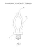 Fluorescent light bulb and manufacturing method thereof diagram and image