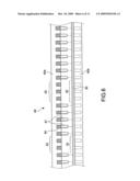 Manufacturing method and structure of satellite disc antenna that integrally displays trademark by visual contrast of hollow hole diagram and image