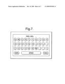 SENSOR-BASED DISPLAY OF VIRTUAL KEYBOARD IMAGE AND ASSOCIATED METHODOLOGY diagram and image