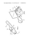 Personal grooming visual display system diagram and image