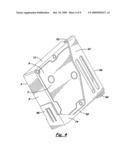 Disk drive mounting system diagram and image