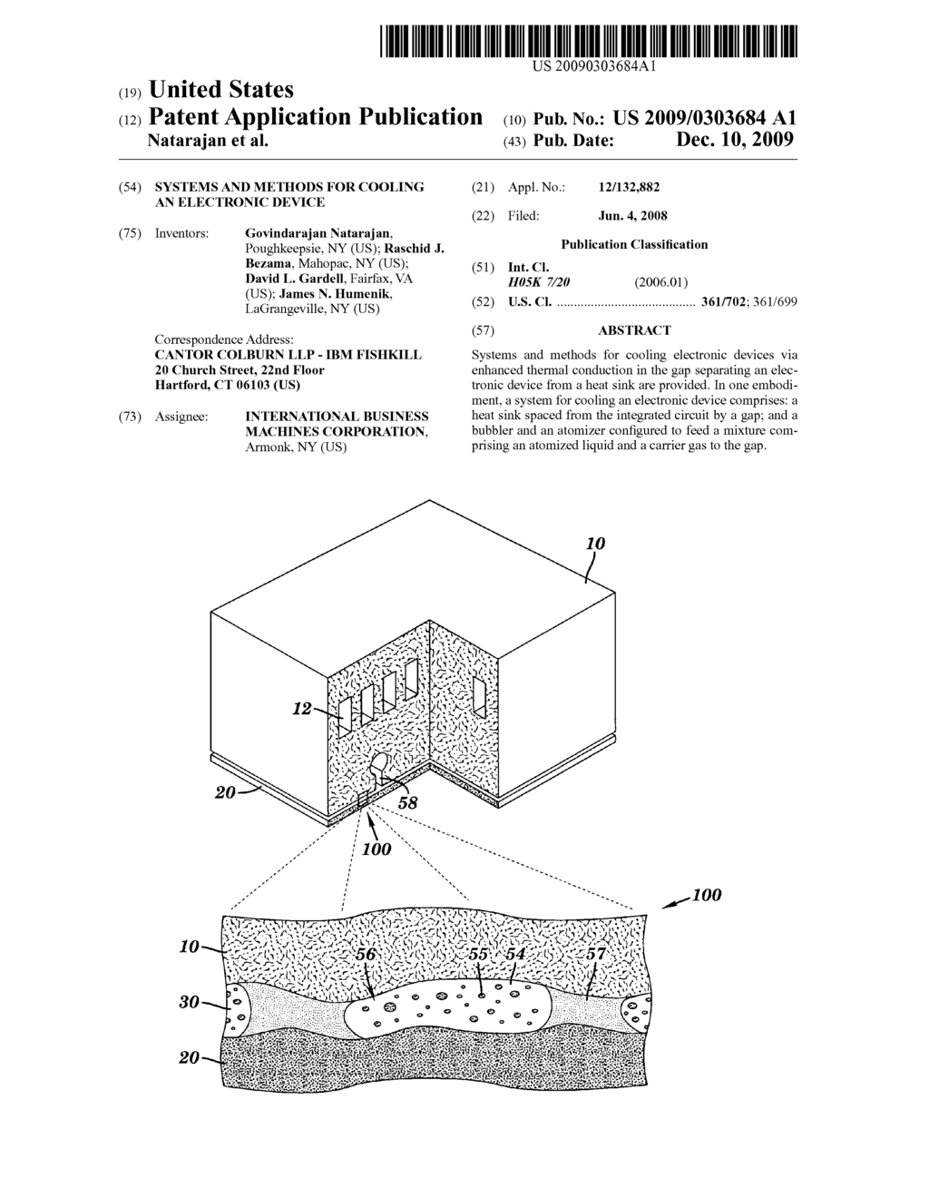 SYSTEMS AND METHODS FOR COOLING AN ELECTRONIC DEVICE - diagram, schematic, and image 01