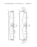 LAMP WITH A BOX-LIKE LAMP HOUSING ELEMENT AND A LIGHT OUTLET ELEMENT diagram and image