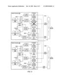 SYSTEM FOR SHARING A NETWORK PORT OF A NETWORK INTERFACE INCLUDING A LINK FOR CONNECTION TO ANOTHER SHARED NETWORK INTERFACE diagram and image