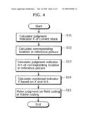 FRAME CODING AND FIELD CODING JUDGMENT METHOD, IMAGE CODING METHOD, IMAGE CODING APPARATUS, AND PROGRAM diagram and image