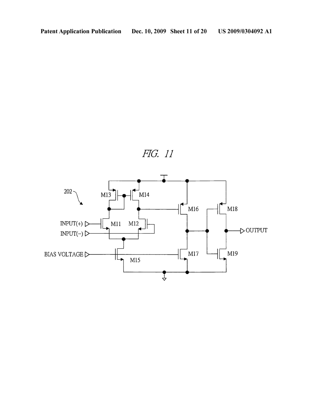 Low offset input circuit and transmission system with the input circuit - diagram, schematic, and image 12