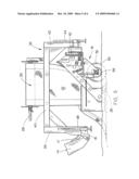 Slit fence installing machine diagram and image