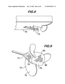 AERODYNAMIC SHROUD HAVING TEXTURED SURFACE diagram and image