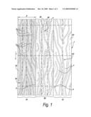 PRINTED SUBSTRATE, METHOD FOR MANUFACTURING FLOOR PANELS AND METHOD FOR MANUFACTURING PRINTED SUBSTRATES diagram and image
