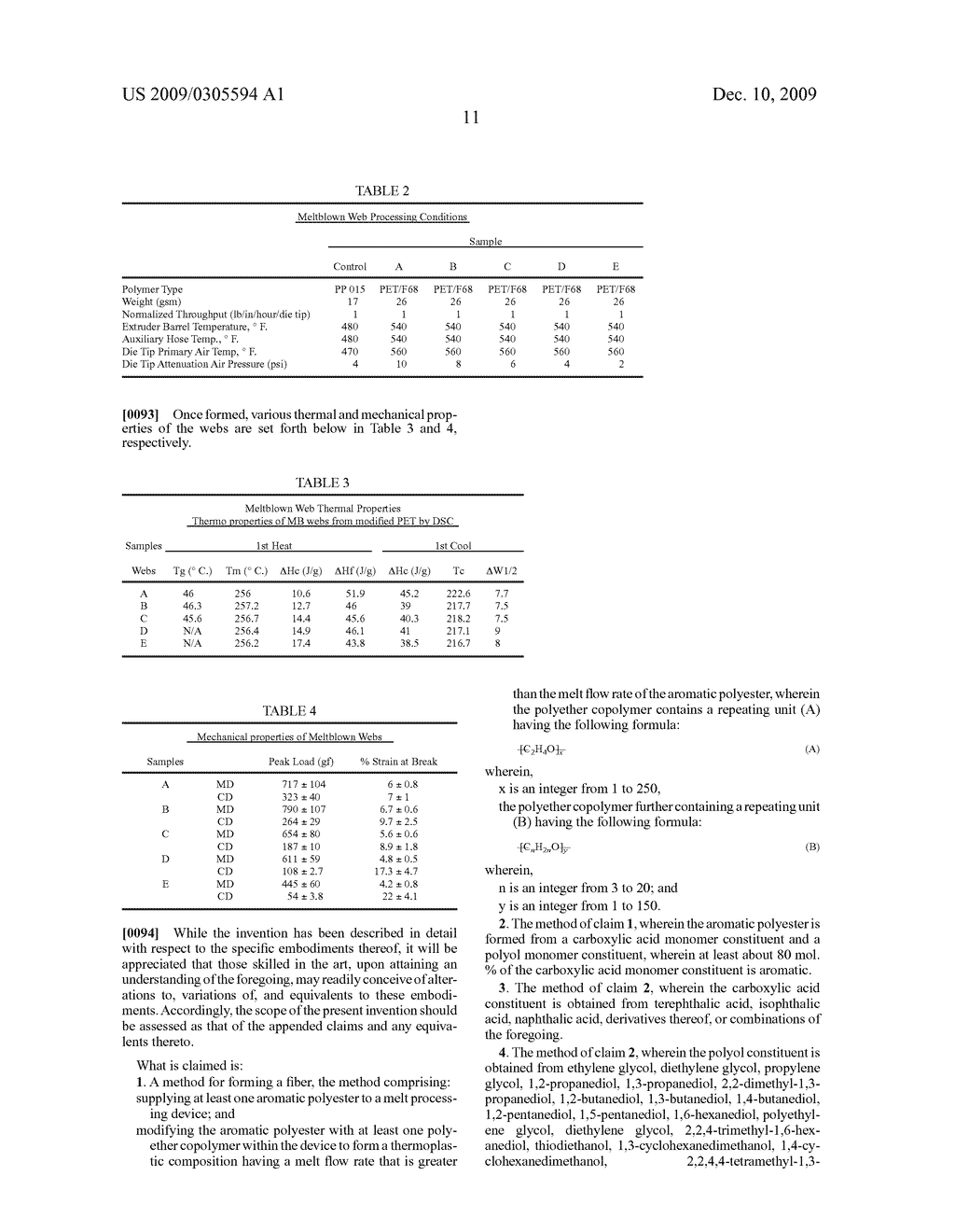 Fibers Formed from Aromatic Polyester and Polyether Copolymer - diagram, schematic, and image 13