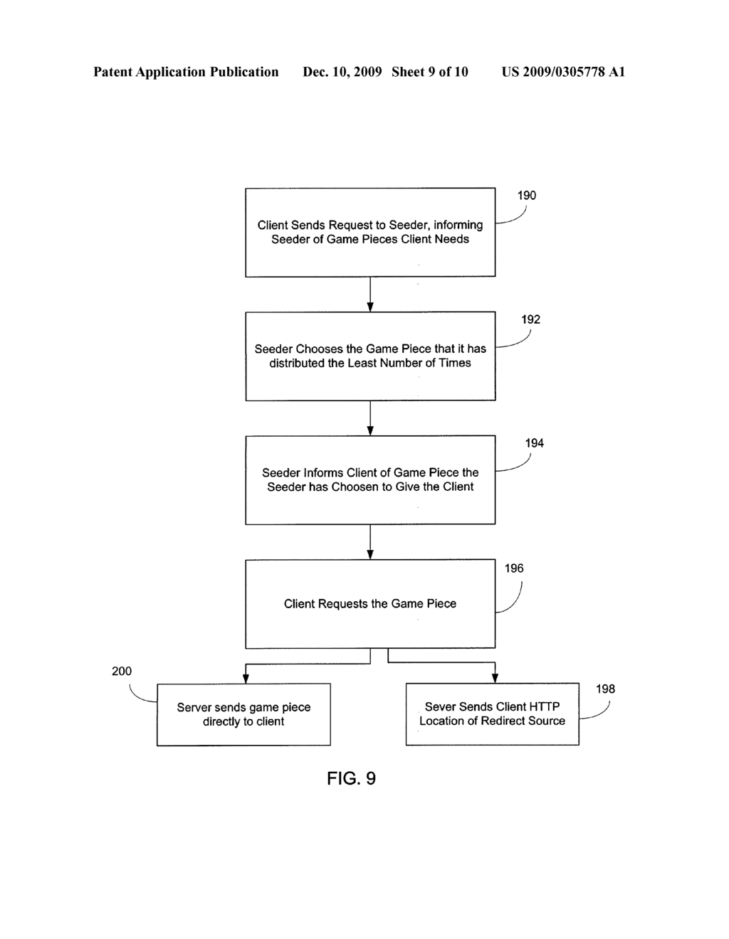 INSTALLED GAME SOFTWARE SHARING VIA PEER-TO-PEER NETWORK - diagram, schematic, and image 10