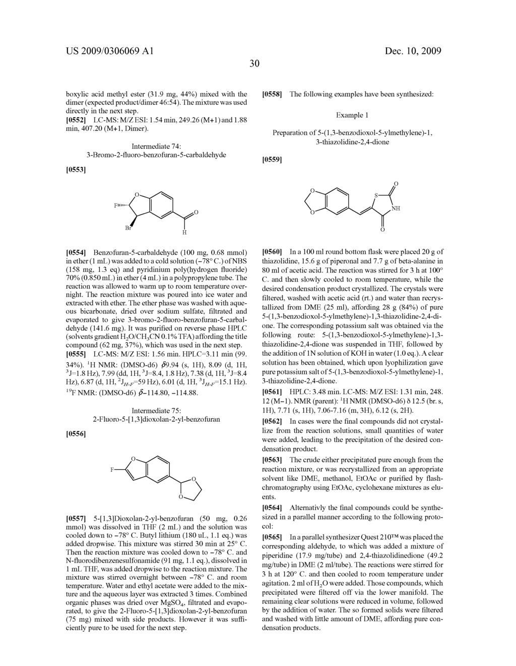 AZOLIDINONE-VINYL FUSED-BENZENE DERIVATIVES - diagram, schematic, and image 31