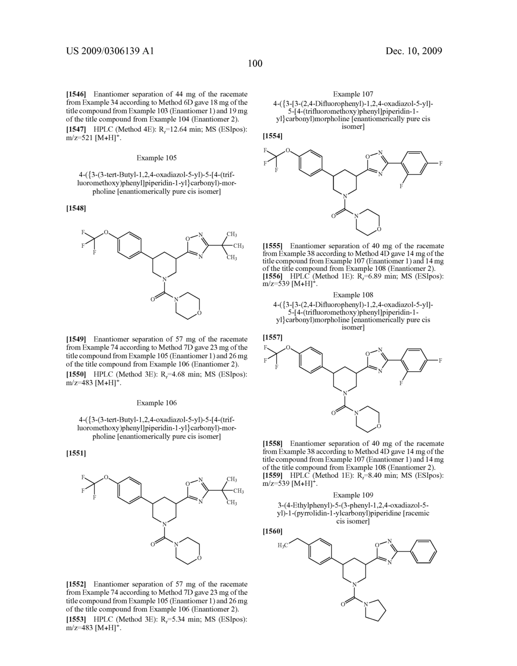 HETEROARYL-SUBSTITUTED PIPERIDINES - diagram, schematic, and image 101