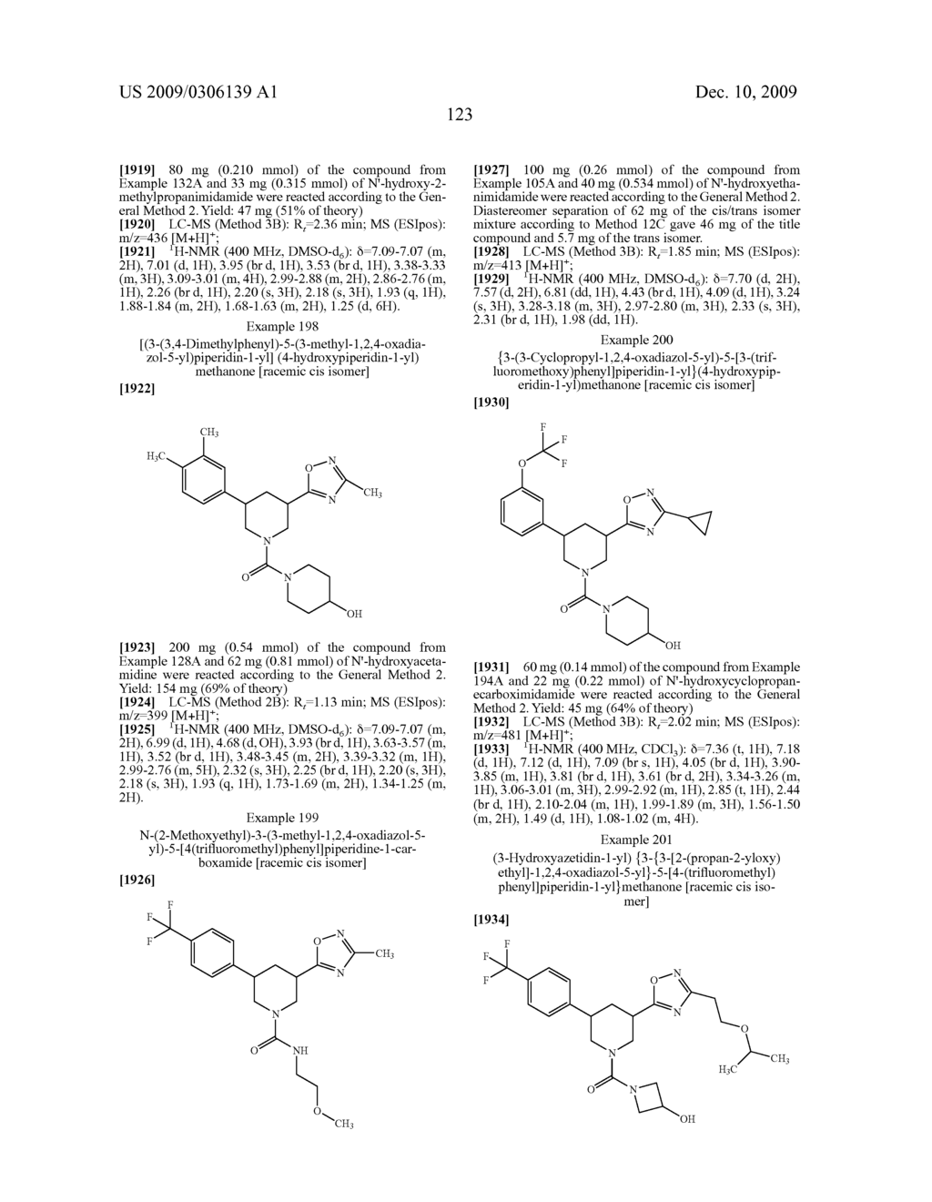 HETEROARYL-SUBSTITUTED PIPERIDINES - diagram, schematic, and image 124