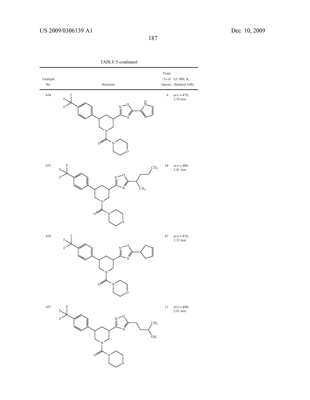 HETEROARYL-SUBSTITUTED PIPERIDINES - diagram, schematic, and image 188