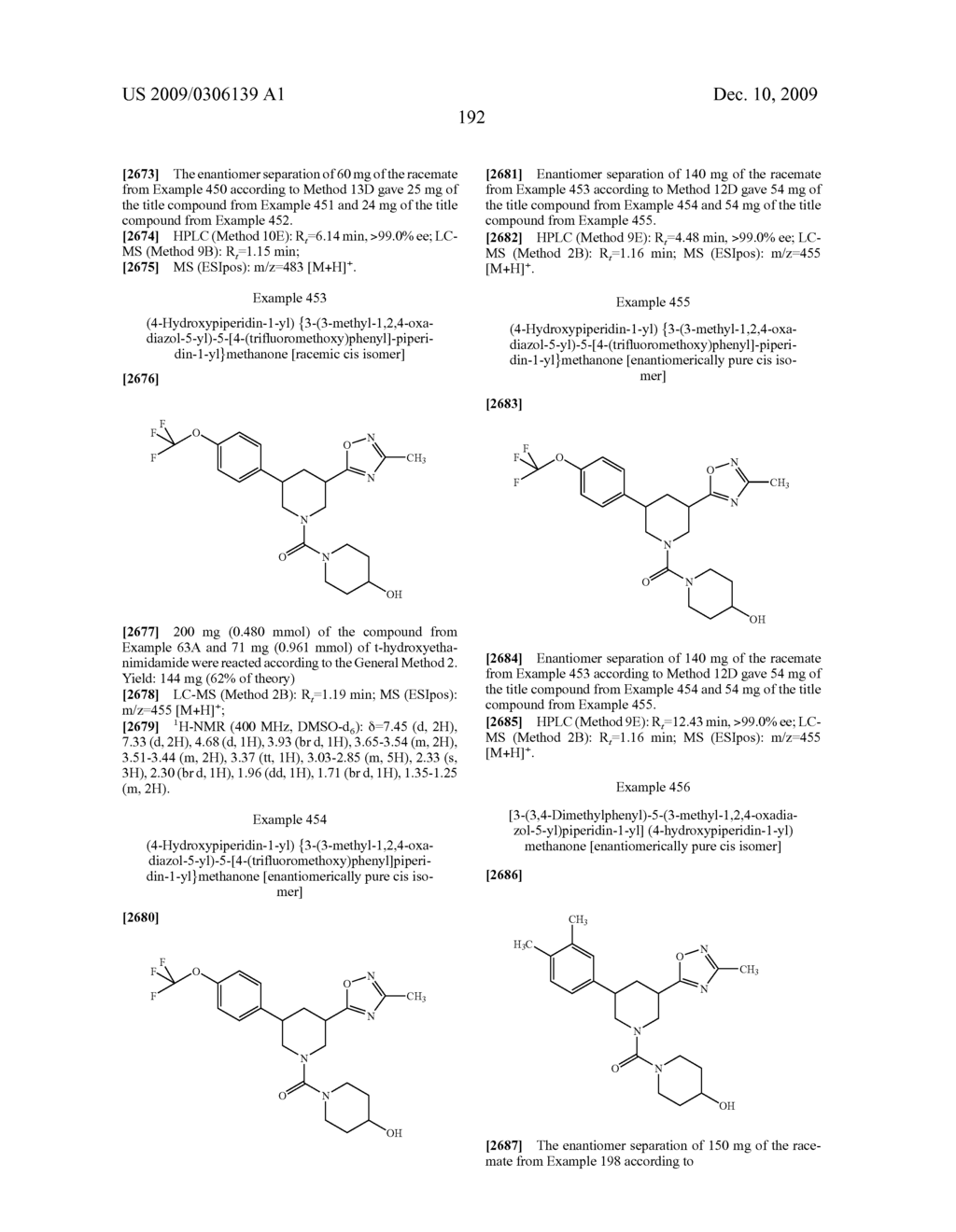 HETEROARYL-SUBSTITUTED PIPERIDINES - diagram, schematic, and image 193