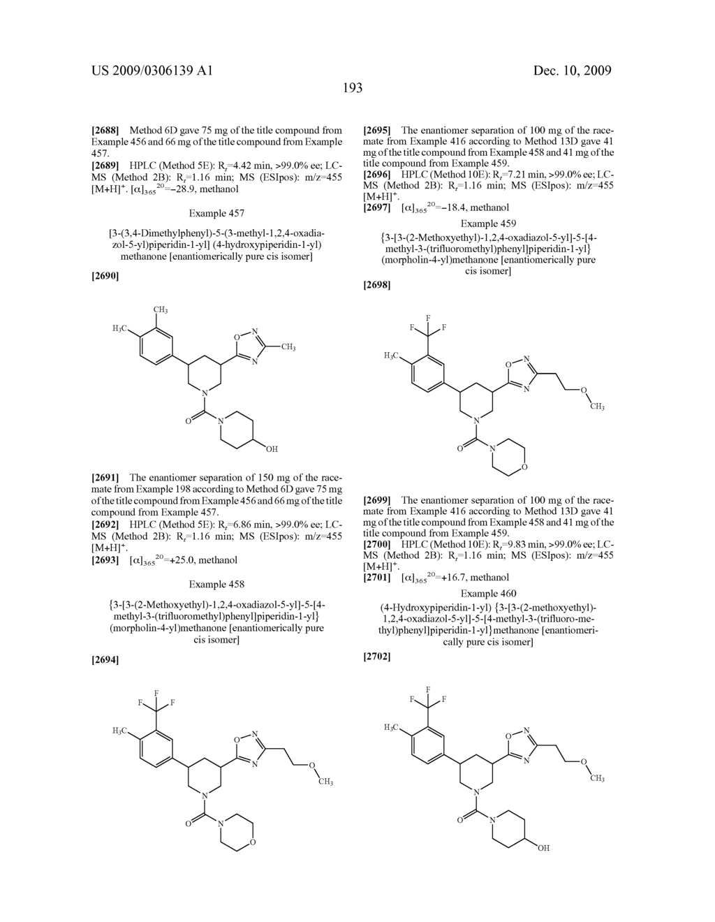 HETEROARYL-SUBSTITUTED PIPERIDINES - diagram, schematic, and image 194